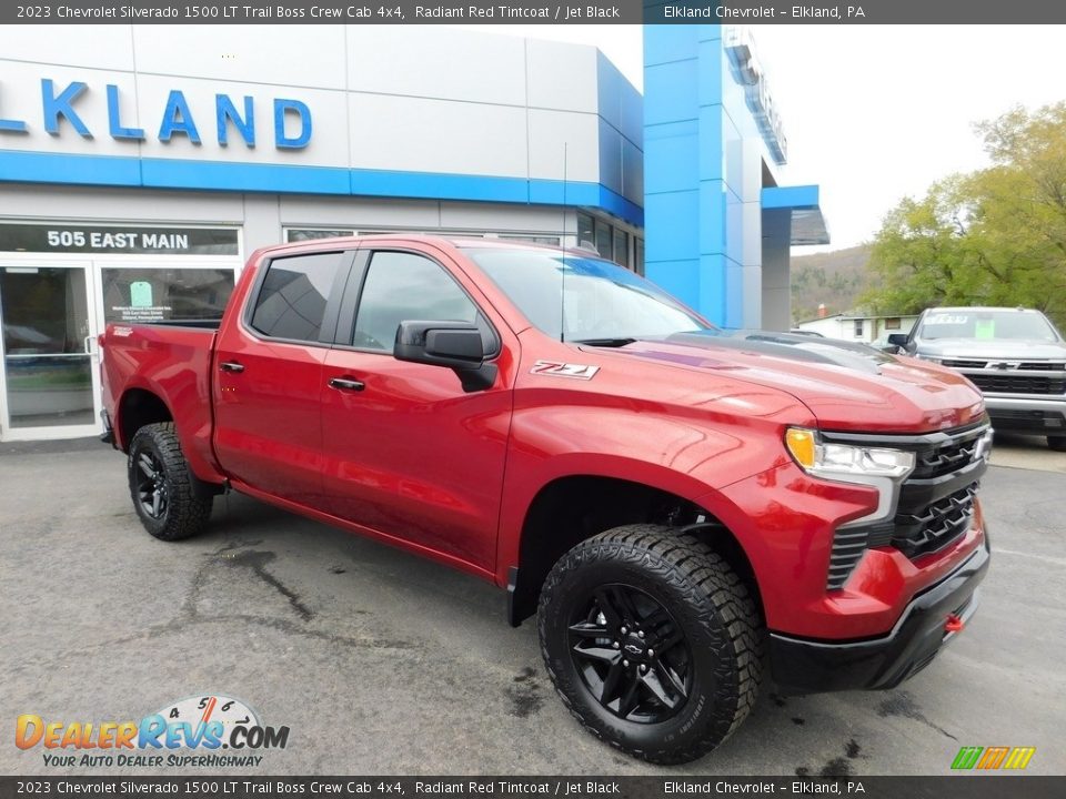 2023 Chevrolet Silverado 1500 LT Trail Boss Crew Cab 4x4 Radiant Red Tintcoat / Jet Black Photo #5