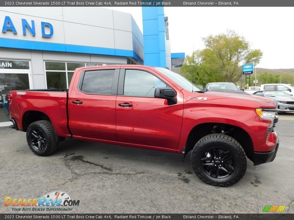 2023 Chevrolet Silverado 1500 LT Trail Boss Crew Cab 4x4 Radiant Red Tintcoat / Jet Black Photo #6