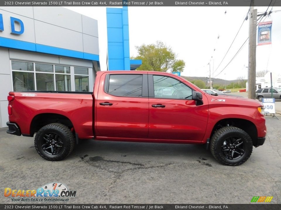 Radiant Red Tintcoat 2023 Chevrolet Silverado 1500 LT Trail Boss Crew Cab 4x4 Photo #7