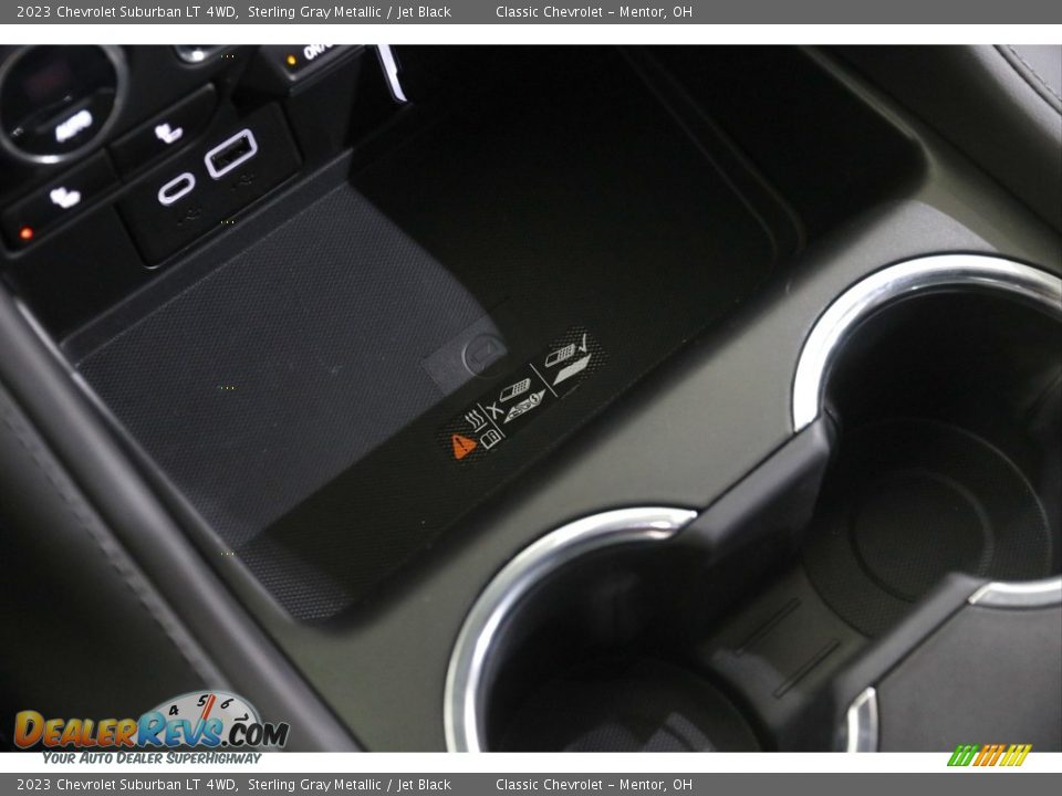 2023 Chevrolet Suburban LT 4WD Sterling Gray Metallic / Jet Black Photo #16