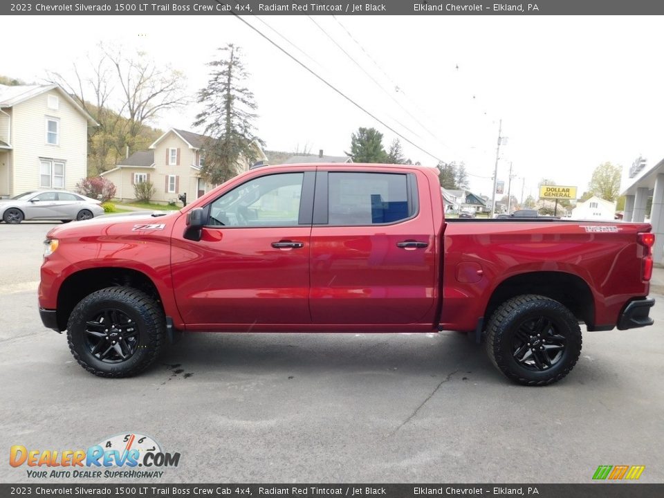 2023 Chevrolet Silverado 1500 LT Trail Boss Crew Cab 4x4 Radiant Red Tintcoat / Jet Black Photo #12