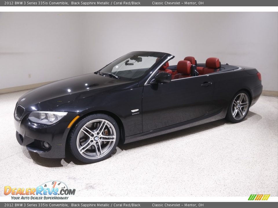 Front 3/4 View of 2012 BMW 3 Series 335is Convertible Photo #4