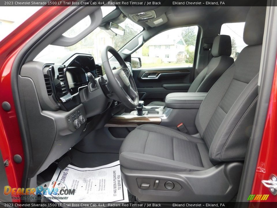 Front Seat of 2023 Chevrolet Silverado 1500 LT Trail Boss Crew Cab 4x4 Photo #21