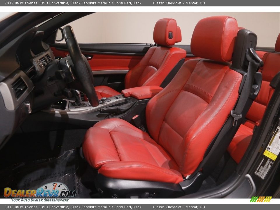 Front Seat of 2012 BMW 3 Series 335is Convertible Photo #6