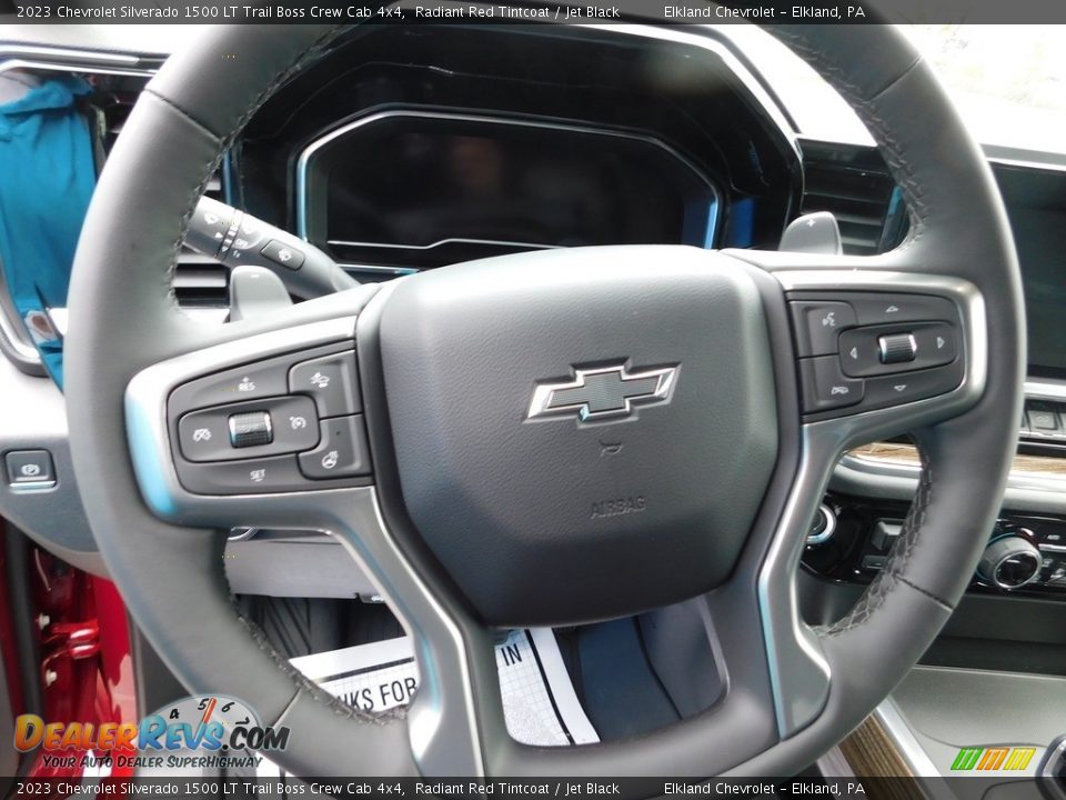 2023 Chevrolet Silverado 1500 LT Trail Boss Crew Cab 4x4 Steering Wheel Photo #24