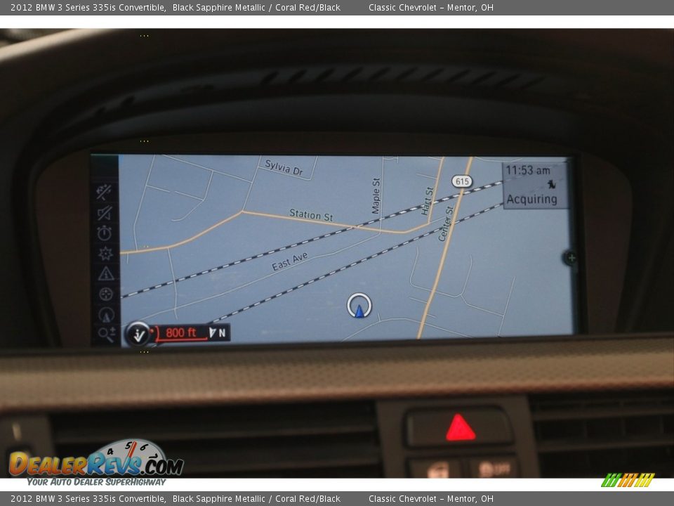 Navigation of 2012 BMW 3 Series 335is Convertible Photo #11