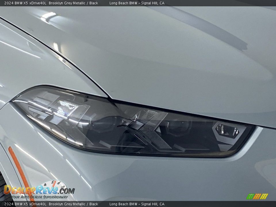 2024 BMW X5 xDrive40i Brooklyn Grey Metallic / Black Photo #4