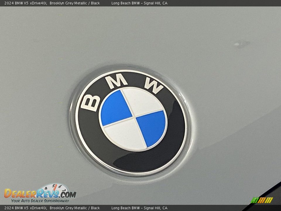 2024 BMW X5 xDrive40i Brooklyn Grey Metallic / Black Photo #5