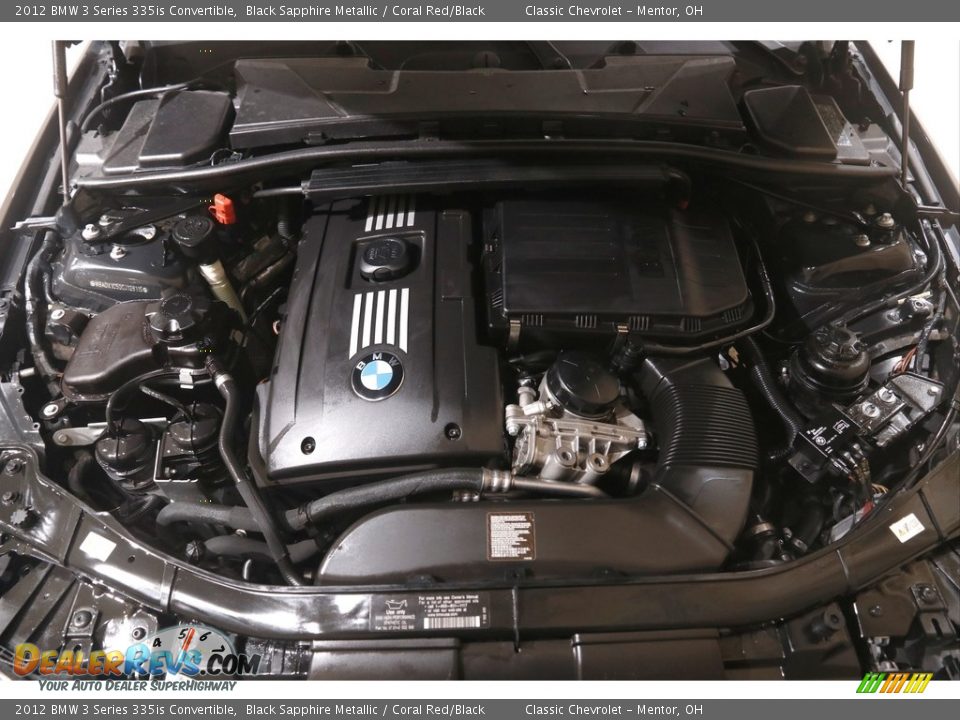 2012 BMW 3 Series 335is Convertible 3.0 Liter DI TwinPower Turbocharged DOHC 24-Valve VVT Inline 6 Cylinder Engine Photo #22