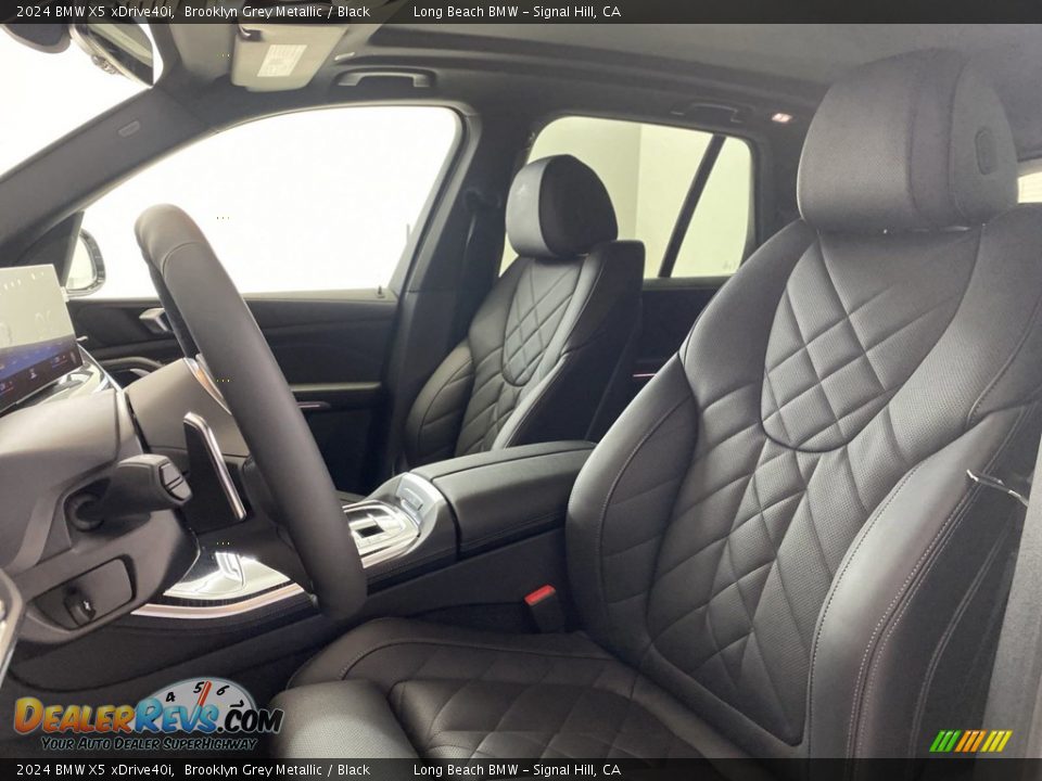 Front Seat of 2024 BMW X5 xDrive40i Photo #13