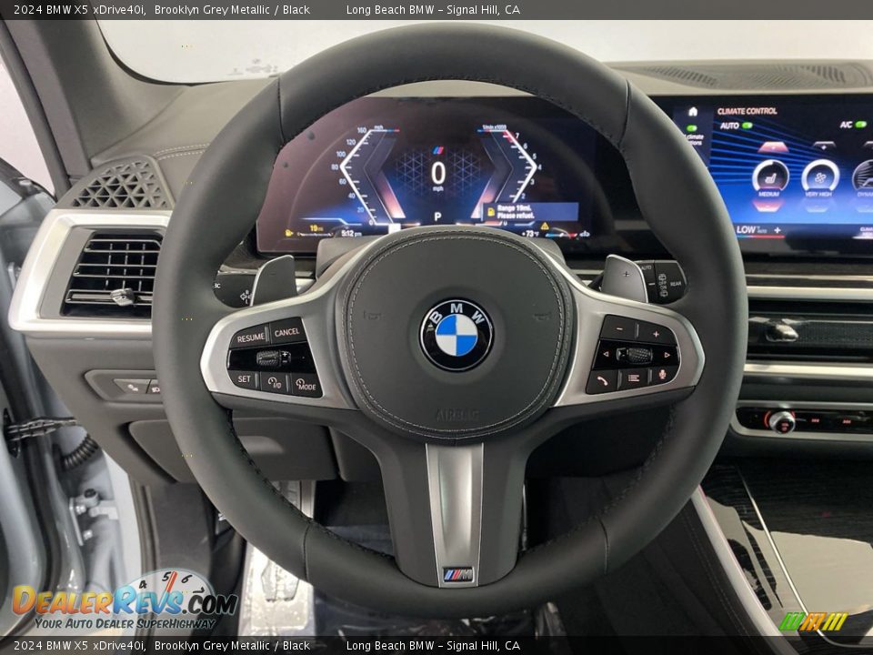 2024 BMW X5 xDrive40i Steering Wheel Photo #14