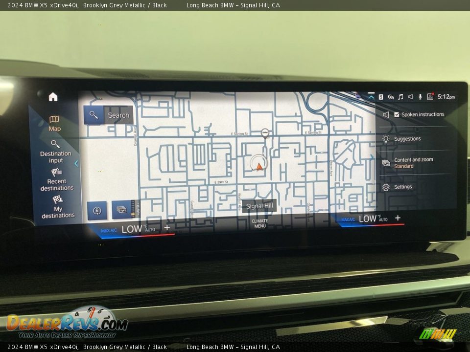 Navigation of 2024 BMW X5 xDrive40i Photo #19