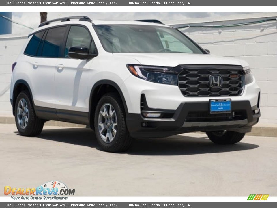 Front 3/4 View of 2023 Honda Passport Trailsport AWD Photo #1