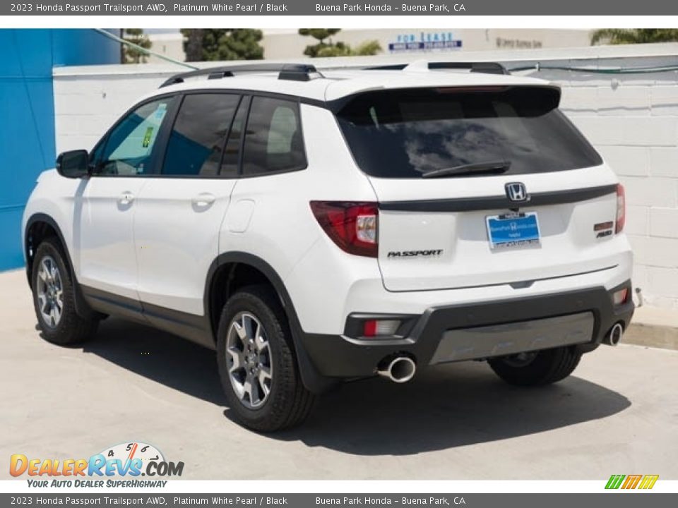 2023 Honda Passport Trailsport AWD Platinum White Pearl / Black Photo #2