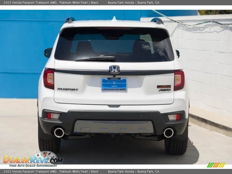 2023 Honda Passport Trailsport AWD Platinum White Pearl / Black Photo #5