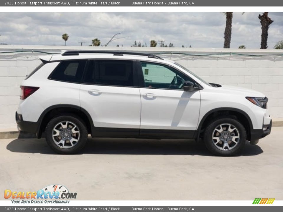 Platinum White Pearl 2023 Honda Passport Trailsport AWD Photo #8