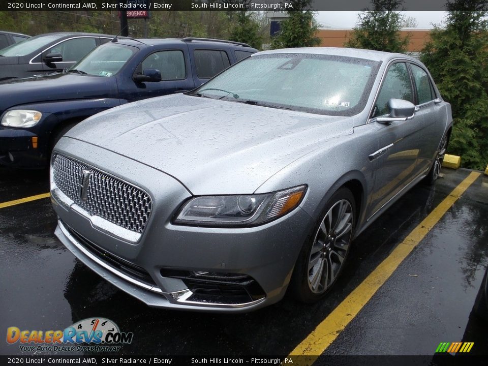 2020 Lincoln Continental AWD Silver Radiance / Ebony Photo #1