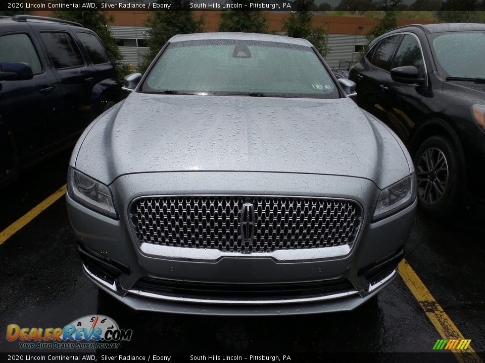 2020 Lincoln Continental AWD Silver Radiance / Ebony Photo #2