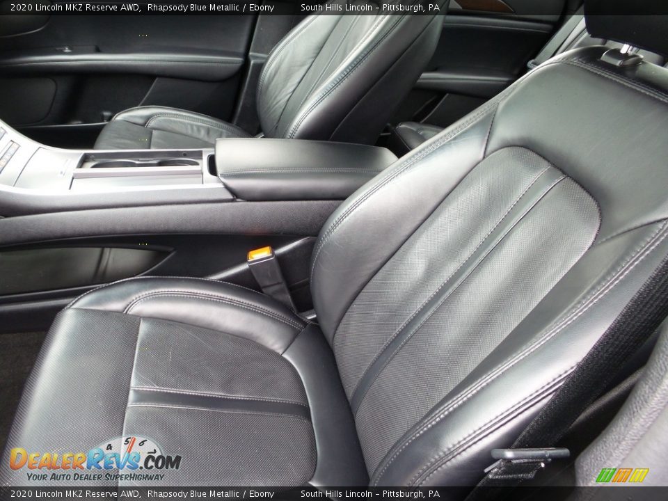 2020 Lincoln MKZ Reserve AWD Rhapsody Blue Metallic / Ebony Photo #15
