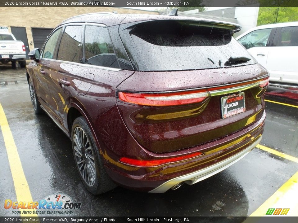 2020 Lincoln Corsair Reserve AWD Burgundy Velvet / Ebony Photo #2