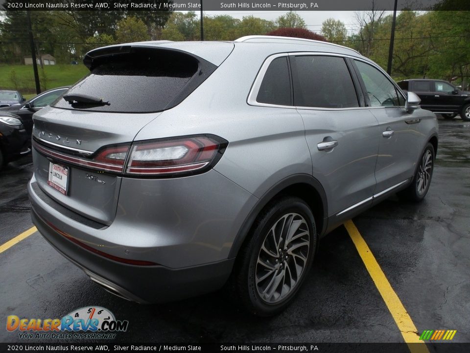 2020 Lincoln Nautilus Reserve AWD Silver Radiance / Medium Slate Photo #4