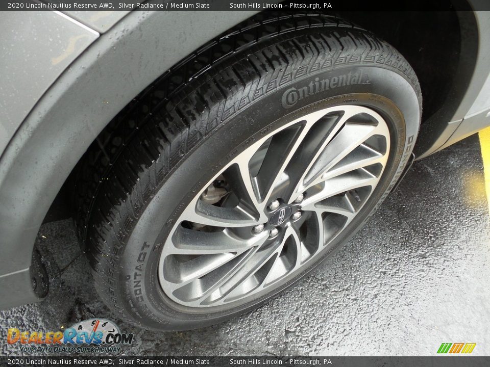 2020 Lincoln Nautilus Reserve AWD Silver Radiance / Medium Slate Photo #5