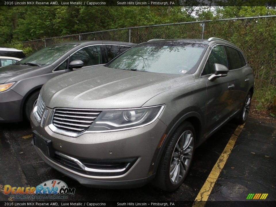 2016 Lincoln MKX Reserve AWD Luxe Metallic / Cappuccino Photo #1