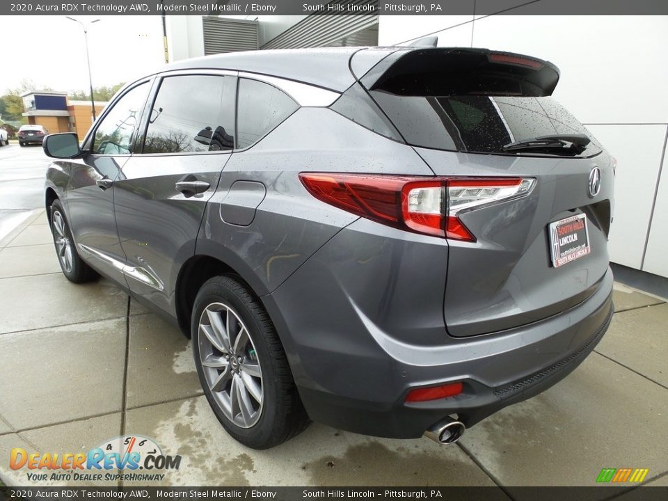 2020 Acura RDX Technology AWD Modern Steel Metallic / Ebony Photo #3