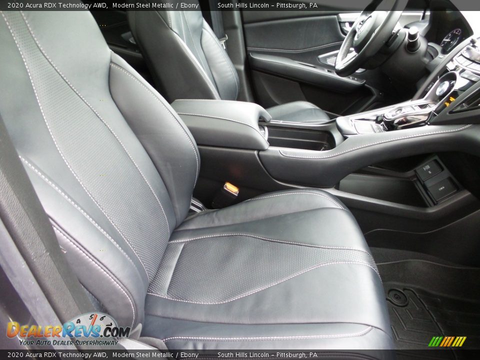 2020 Acura RDX Technology AWD Modern Steel Metallic / Ebony Photo #11