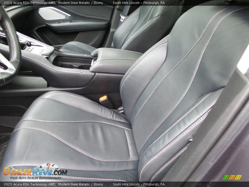 2020 Acura RDX Technology AWD Modern Steel Metallic / Ebony Photo #14