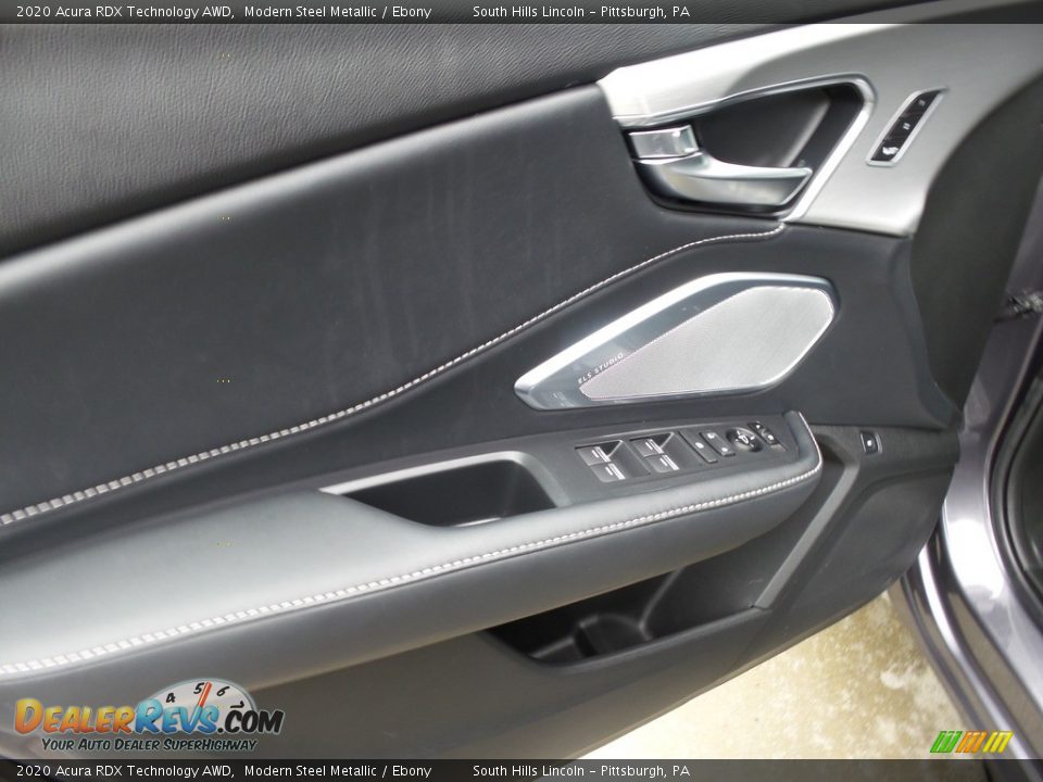 2020 Acura RDX Technology AWD Modern Steel Metallic / Ebony Photo #18