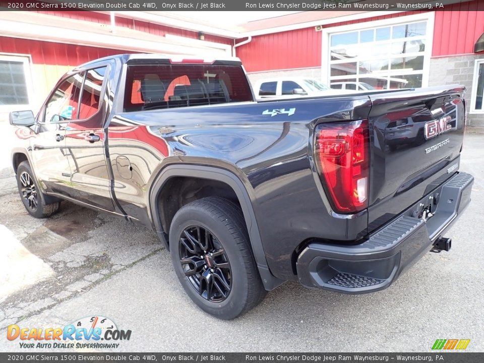 2020 GMC Sierra 1500 Elevation Double Cab 4WD Onyx Black / Jet Black Photo #2