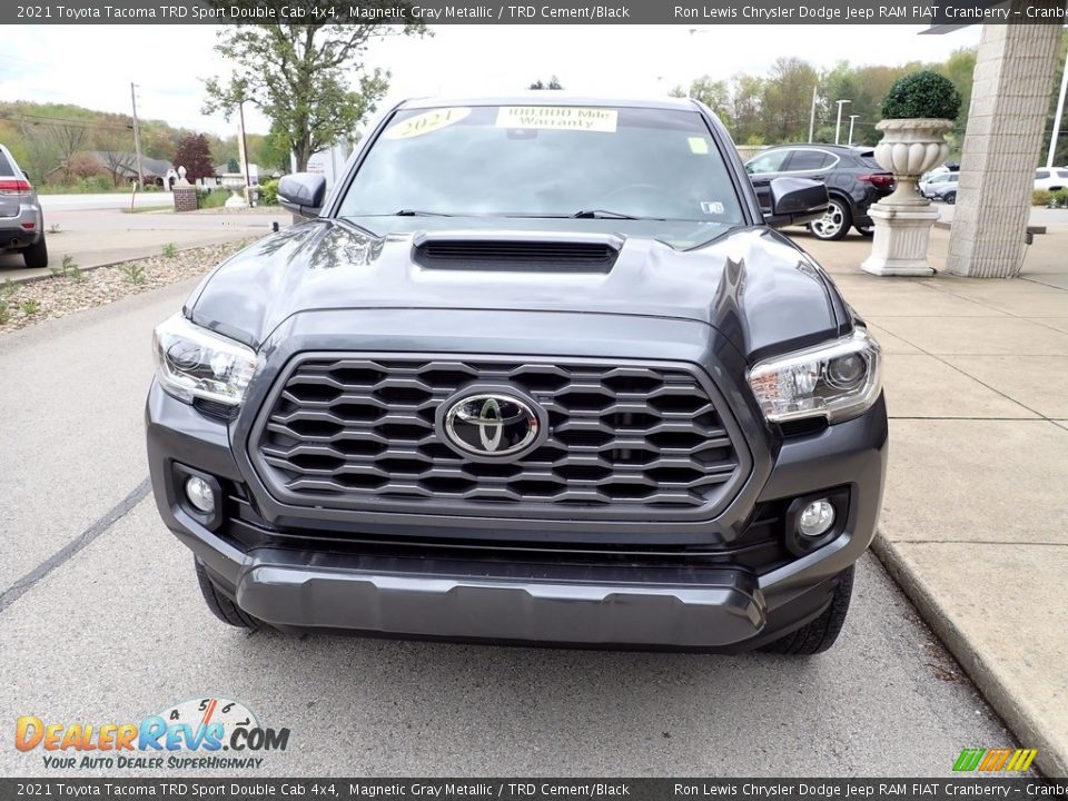 2021 Toyota Tacoma TRD Sport Double Cab 4x4 Magnetic Gray Metallic / TRD Cement/Black Photo #2