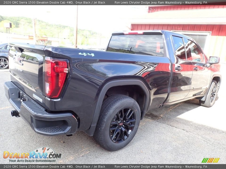 2020 GMC Sierra 1500 Elevation Double Cab 4WD Onyx Black / Jet Black Photo #3