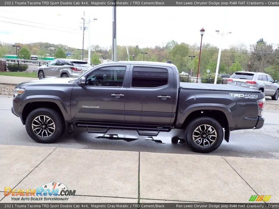 Magnetic Gray Metallic 2021 Toyota Tacoma TRD Sport Double Cab 4x4 Photo #4