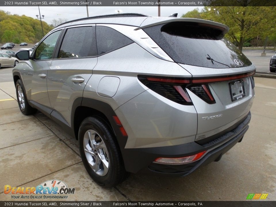 2023 Hyundai Tucson SEL AWD Shimmering Silver / Black Photo #5