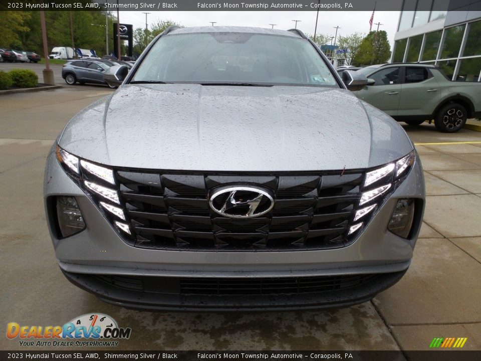 2023 Hyundai Tucson SEL AWD Shimmering Silver / Black Photo #8