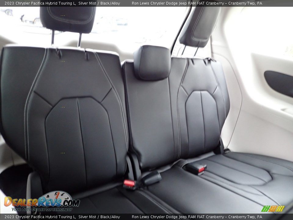 Rear Seat of 2023 Chrysler Pacifica Hybrid Touring L Photo #10