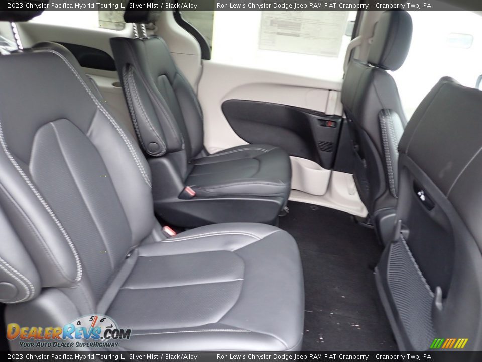 Rear Seat of 2023 Chrysler Pacifica Hybrid Touring L Photo #11