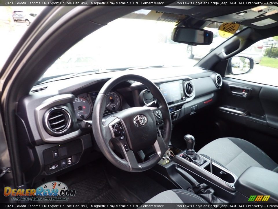 Front Seat of 2021 Toyota Tacoma TRD Sport Double Cab 4x4 Photo #12