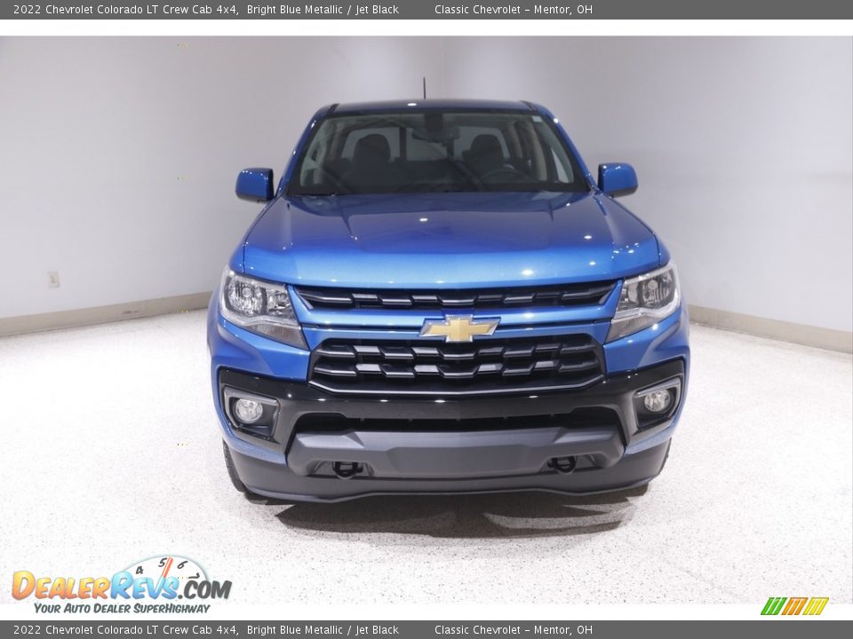 2022 Chevrolet Colorado LT Crew Cab 4x4 Bright Blue Metallic / Jet Black Photo #2