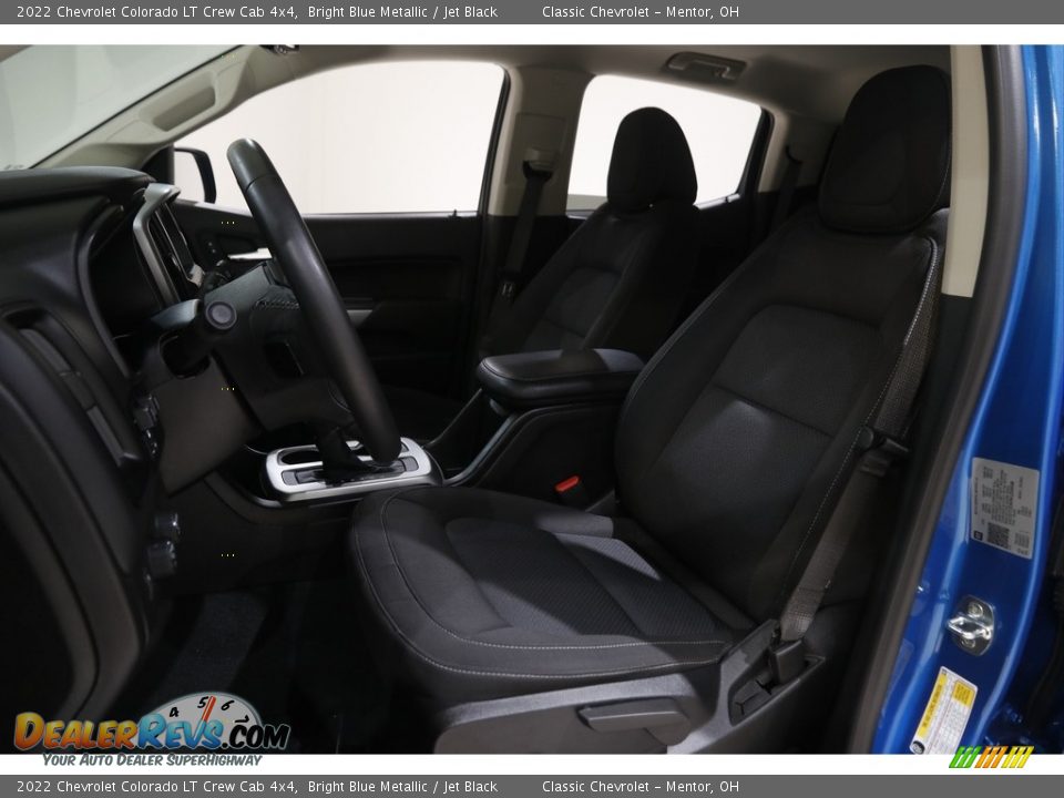 2022 Chevrolet Colorado LT Crew Cab 4x4 Bright Blue Metallic / Jet Black Photo #5