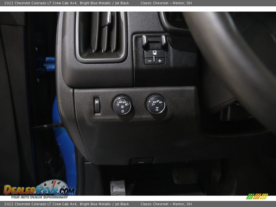 2022 Chevrolet Colorado LT Crew Cab 4x4 Bright Blue Metallic / Jet Black Photo #6
