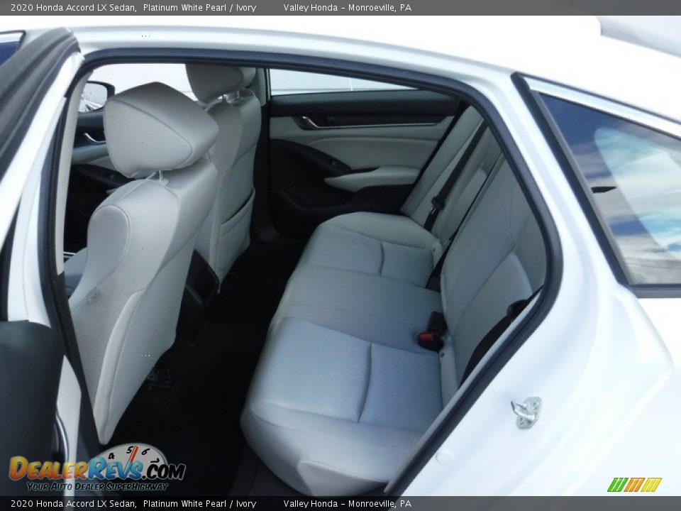 2020 Honda Accord LX Sedan Platinum White Pearl / Ivory Photo #22