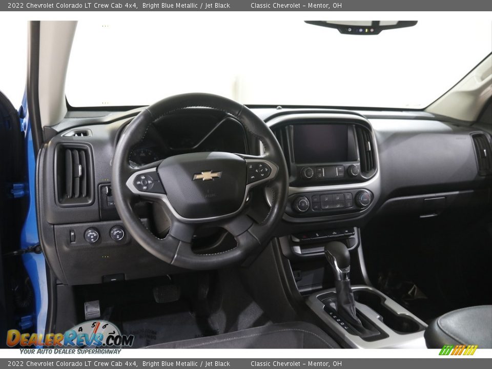 2022 Chevrolet Colorado LT Crew Cab 4x4 Bright Blue Metallic / Jet Black Photo #7