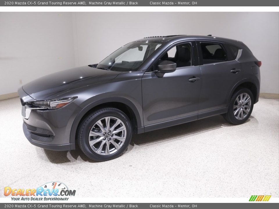 2020 Mazda CX-5 Grand Touring Reserve AWD Machine Gray Metallic / Black Photo #3