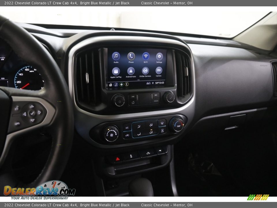 2022 Chevrolet Colorado LT Crew Cab 4x4 Bright Blue Metallic / Jet Black Photo #10