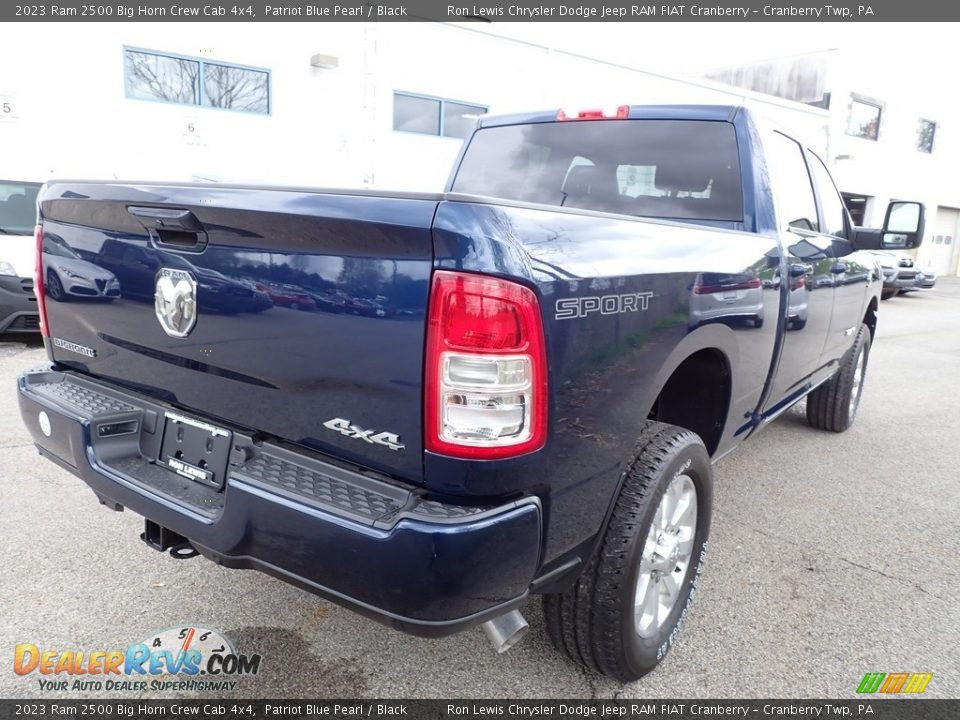 2023 Ram 2500 Big Horn Crew Cab 4x4 Patriot Blue Pearl / Black Photo #4