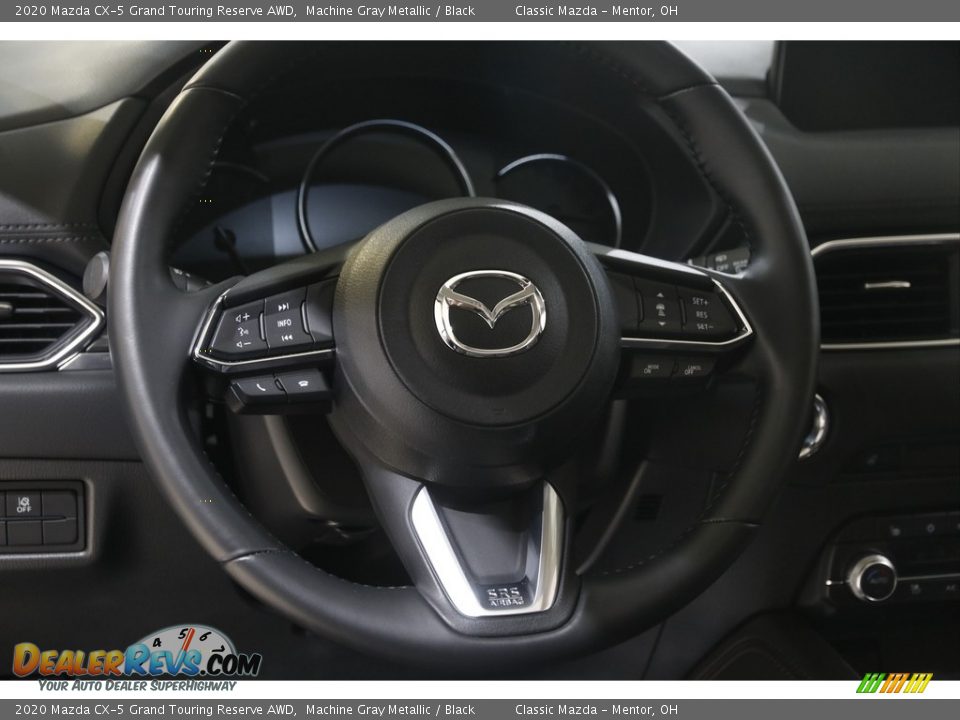 2020 Mazda CX-5 Grand Touring Reserve AWD Machine Gray Metallic / Black Photo #7