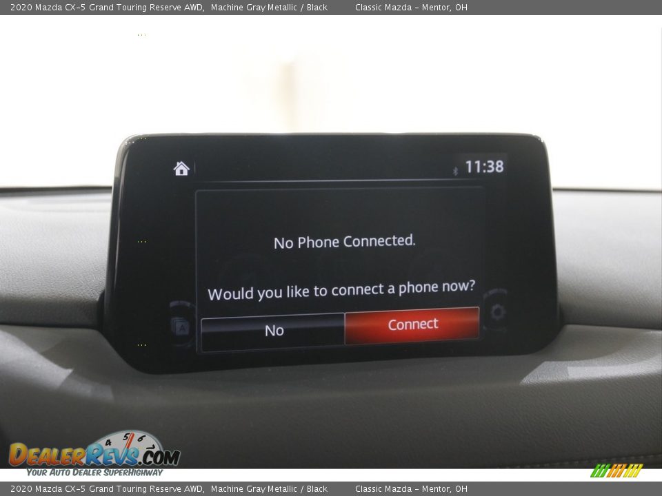 2020 Mazda CX-5 Grand Touring Reserve AWD Machine Gray Metallic / Black Photo #10